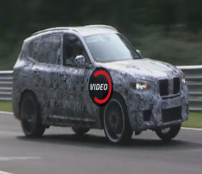 "فيديو" شاهد بي إم دبليو إكس 3 2018 BMW X3 M أثناء الاختبارات 1