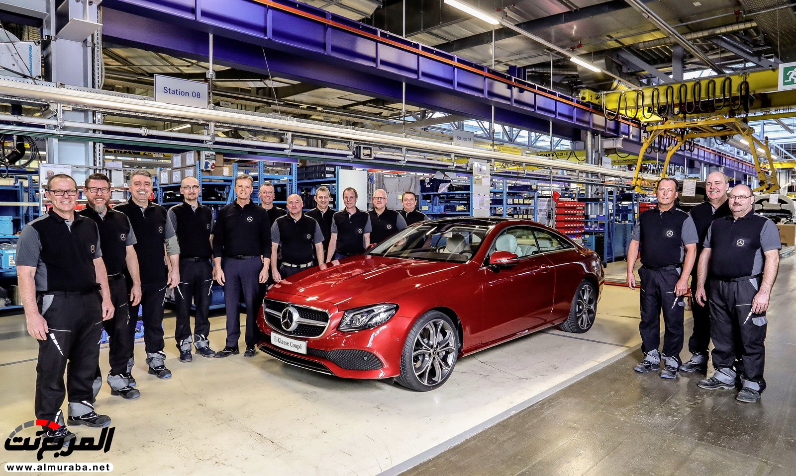 البدء بإنتاج "مرسيدس بنز" إي كلاس كوبيه الجديدة كليا 2018 بألمانيا Mercedes-Benz E-Class Coupe 21