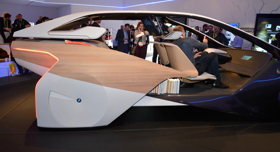 بي إم دبليو تقدم نظرة مستقبلية عما قد تبدو عليه السيارات بالمستقبل في معرض الإلكترونيات الإستهلاكية "BMW" 1