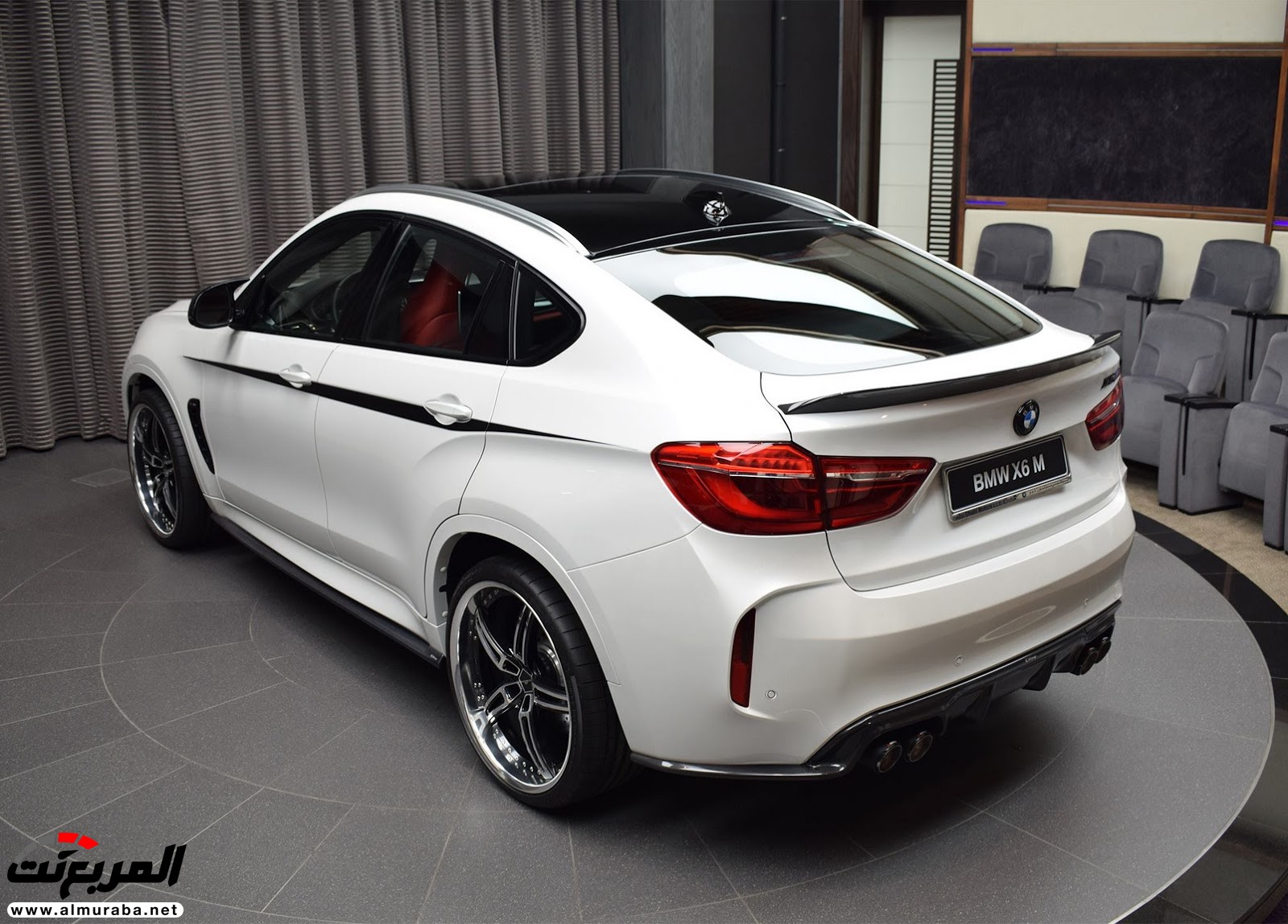 "بي إم دبليو" X6 M عالية الأداء معدّلة بتصاميم 3D معروضة بأبو ظبي BMW 70