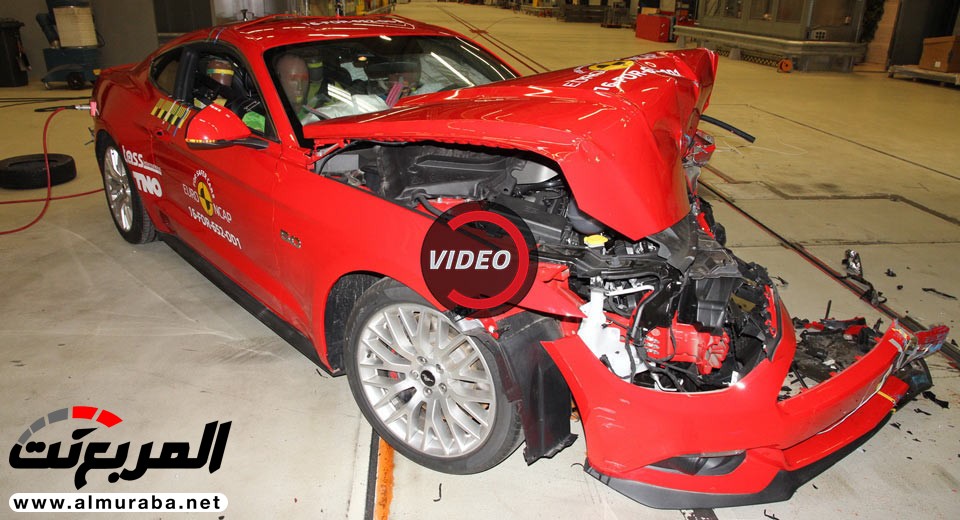 “فورد” موستنج 2017 تسجّل فشلاً ذريعًا في اختبارات السلامة بأوروبا Ford Mustang 2017