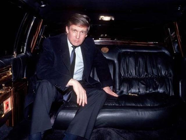 الليموزين “كاديلاك” ترامب 1988 المصنوعة خصيصًا للرئيس الأمريكي في شبابه تعرض للبيع ببريطانيا Cadillac Trump