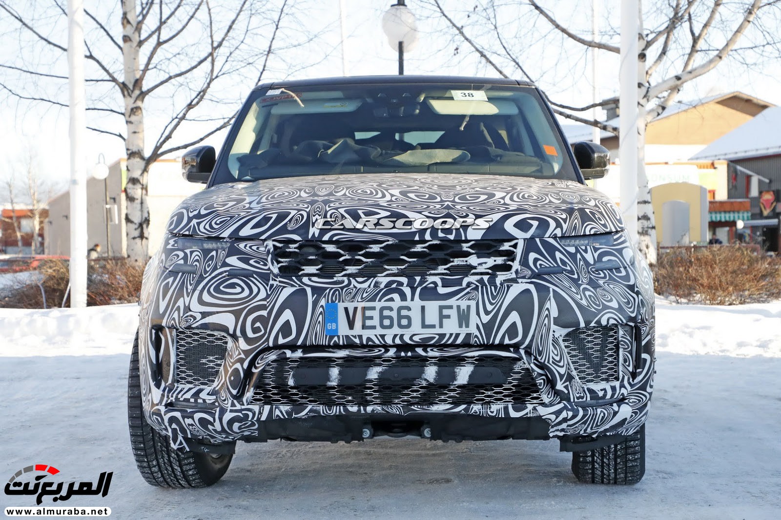 "صور تجسسية" أثناء اختبار رنج روفر سبورت ذات المكونات الهجينة بشمال السويد Range Rover Sport PHEV 2019 34