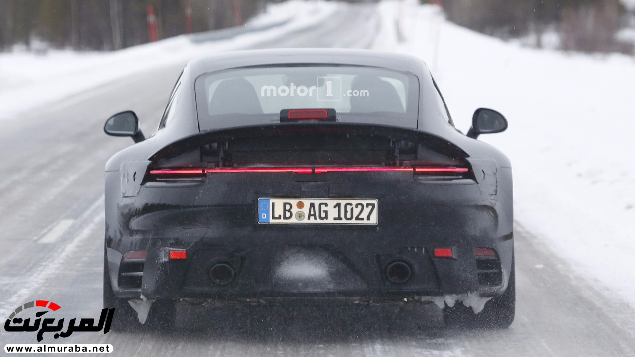"صور تجسسية" أثناء اختبار نماذج اختبارية لبورش 911 الجيل القادم Porsche 2019 130