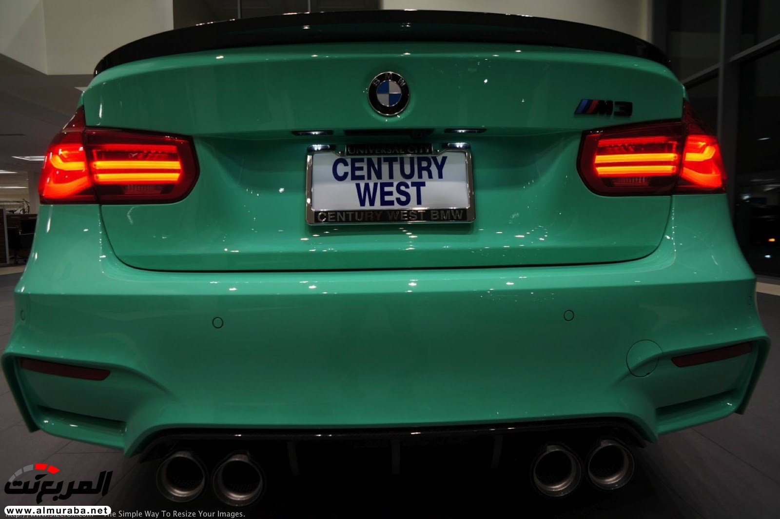 "بالصور" شاهد "بي إم دبليو" F80 M3 الخاصة بطلاء النعناع الأخضر BMW 96