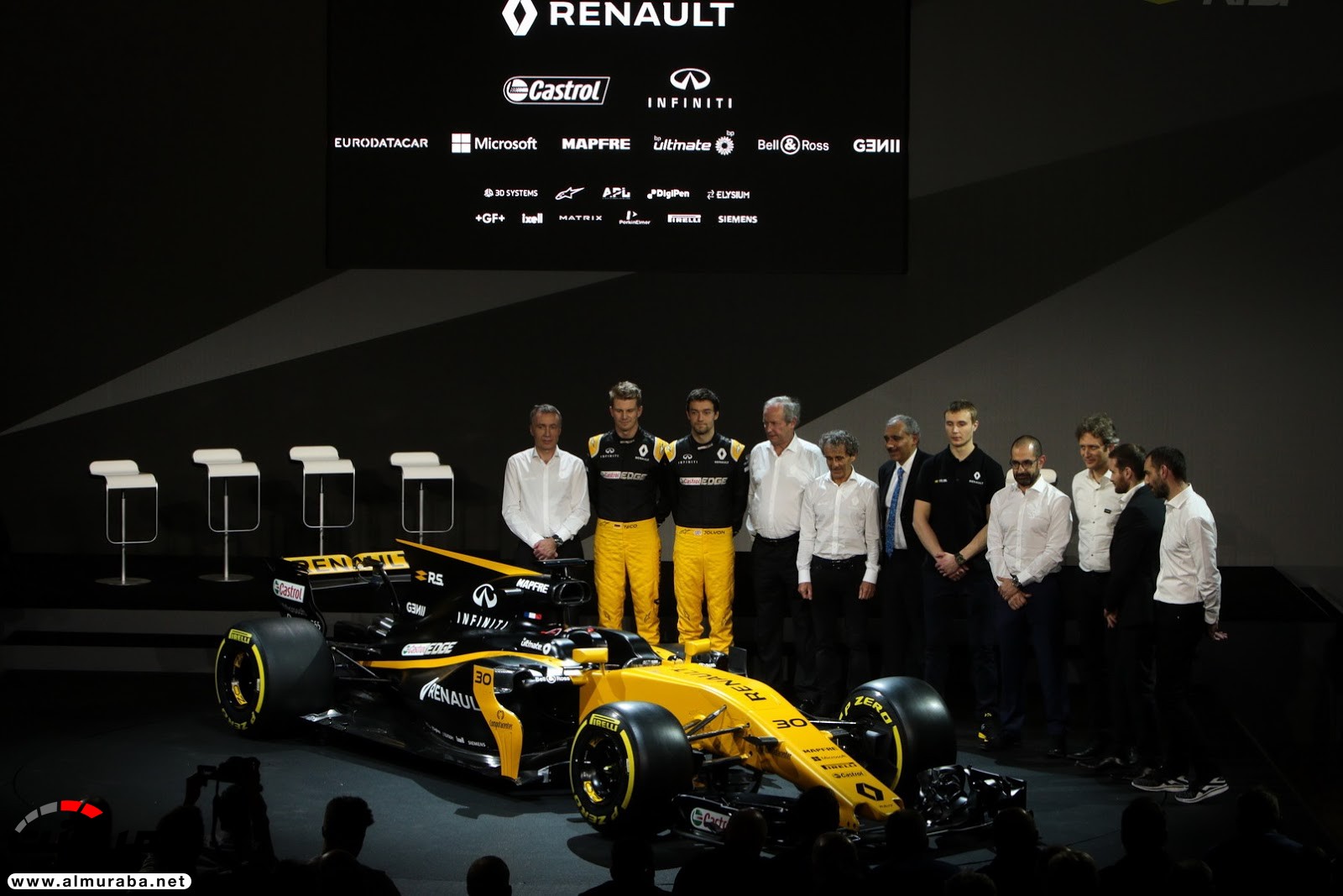 "رينو سبورت" تأمل الفوز بالفورمولا 1 بسيارة السباقات الجديدة كليا Renault Sport RS17 16
