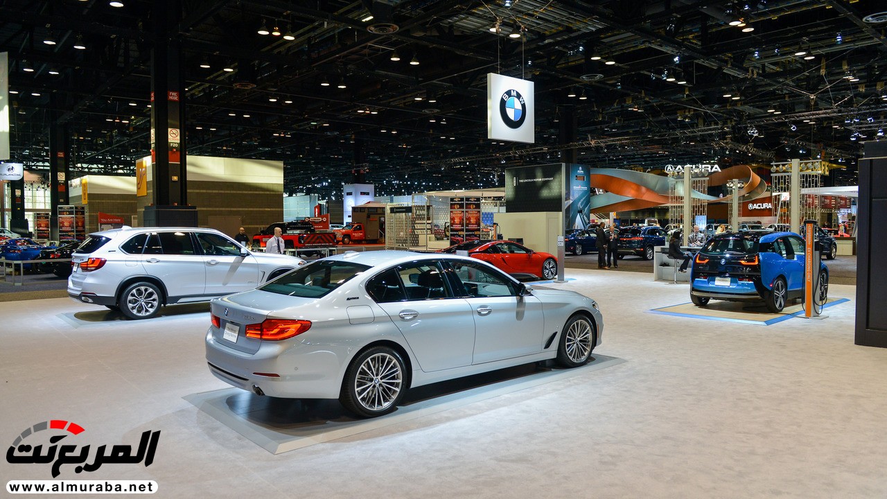 "بي إم دبليو" تكتفي بجلب مركبات كهربية إلى معرض سيارات شيكاغو BMW 17