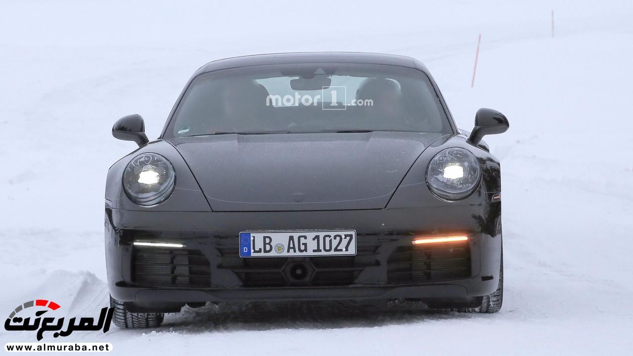 "صور تجسسية" أثناء اختبار نماذج اختبارية لبورش 911 الجيل القادم Porsche 2019 118