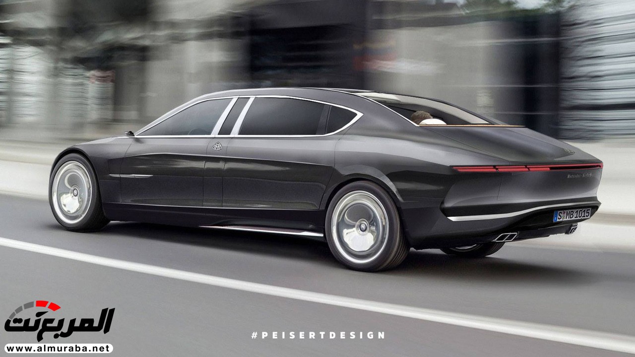 "صور افتراضية" لكونسبت "مرسيدس مايباخ" 850 لاند أوليت 2020 بفراهة غير مسبوقة Mercedes-Maybach 12