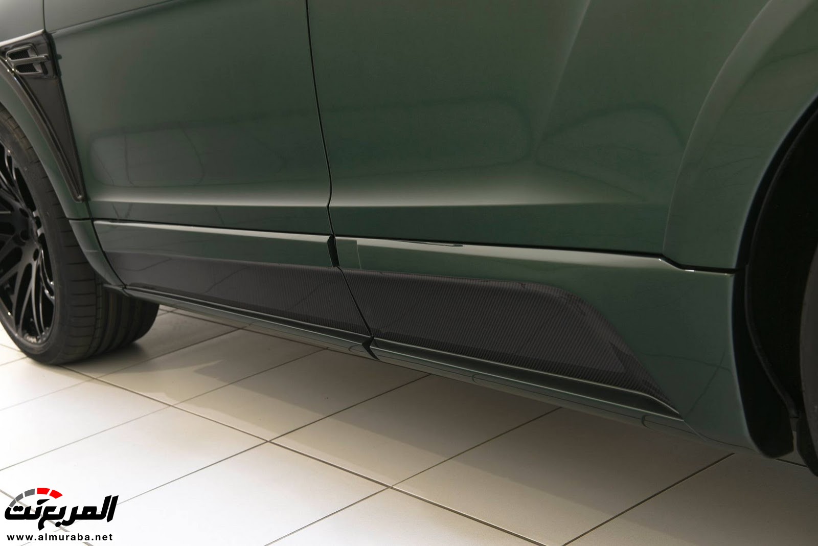 شركة ستارتيك تضع لمستها على البنتلي بنتايجا وتضفي لها لونًا أخضرًا Bentley Bentayga 4