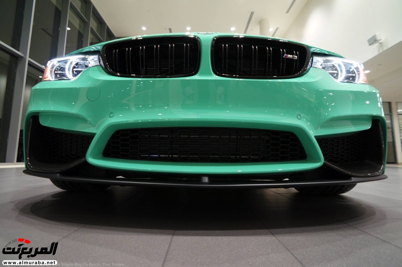 "بالصور" شاهد "بي إم دبليو" F80 M3 الخاصة بطلاء النعناع الأخضر BMW 117