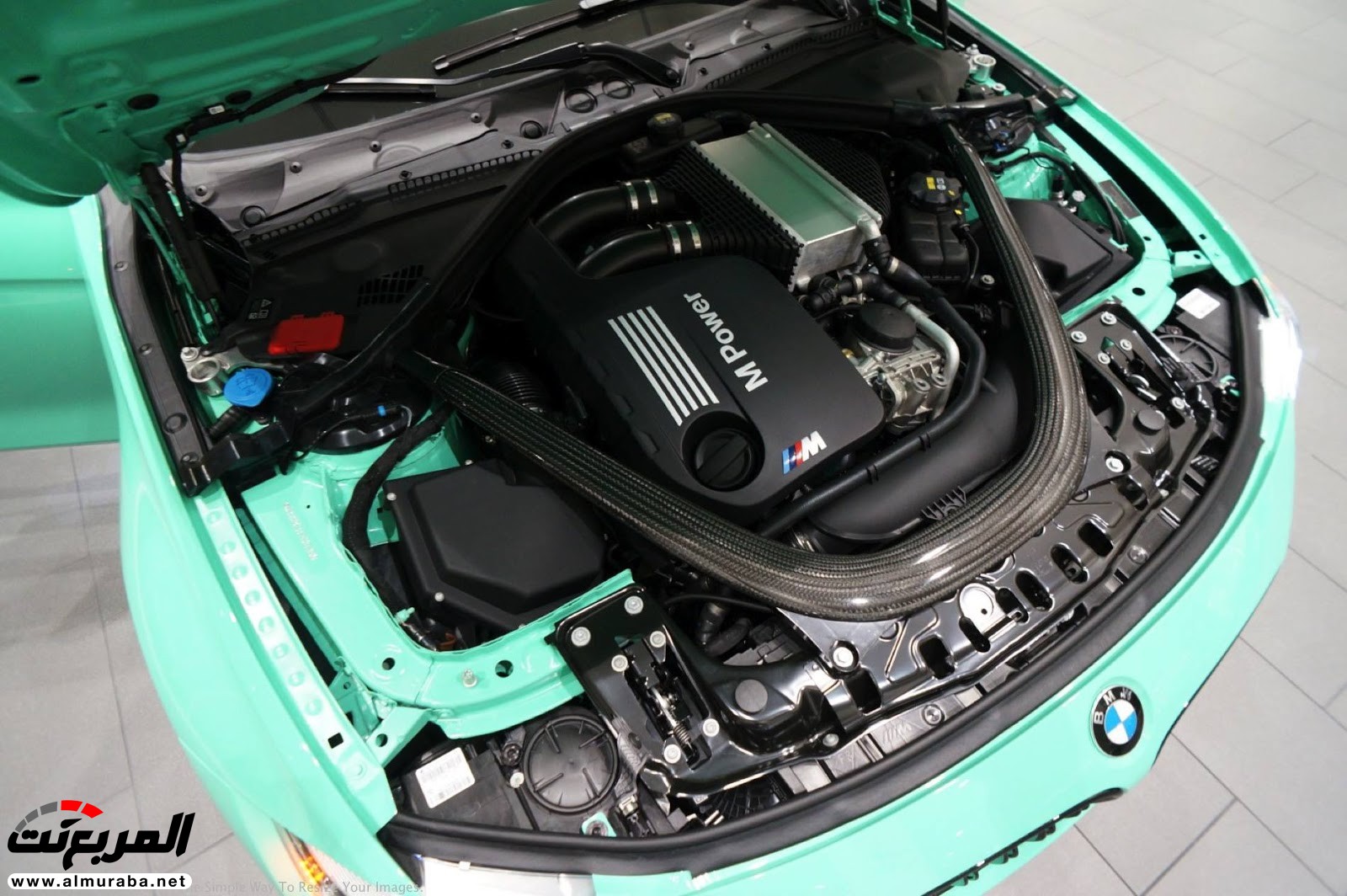"بالصور" شاهد "بي إم دبليو" F80 M3 الخاصة بطلاء النعناع الأخضر BMW 115