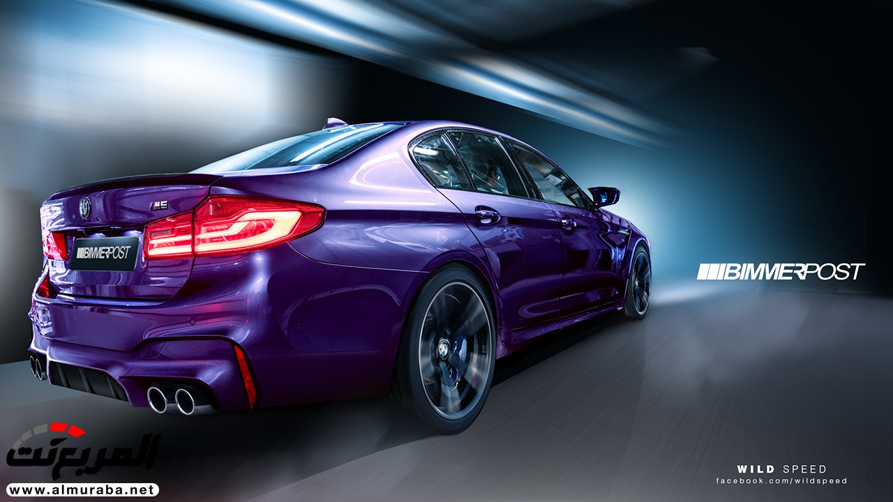 "صور افتراضية" لما قد تبدو عليه "بي إم دبليو" M5 الجديدة كليا 2018 BMW 6