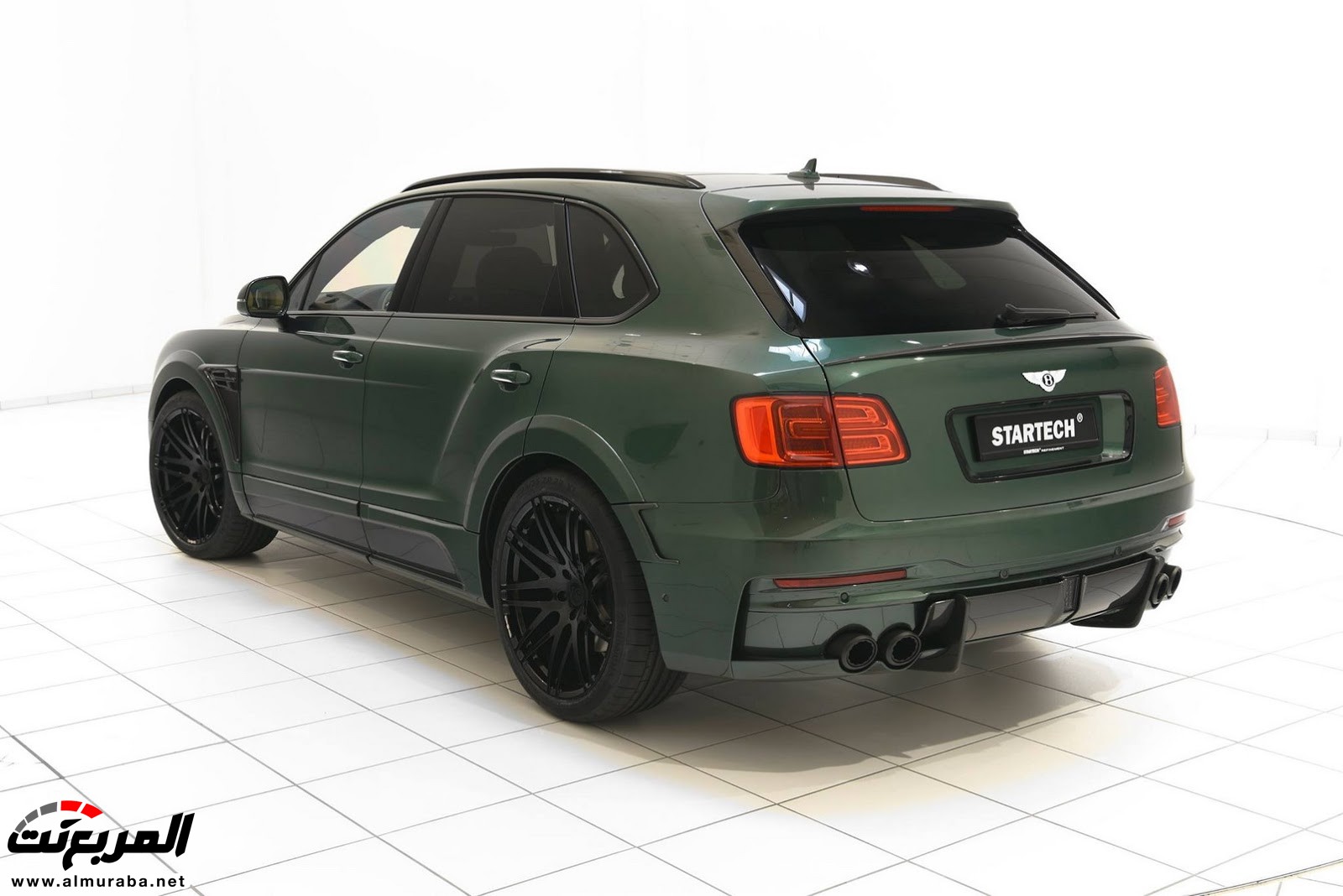 شركة ستارتيك تضع لمستها على البنتلي بنتايجا وتضفي لها لونًا أخضرًا Bentley Bentayga 22