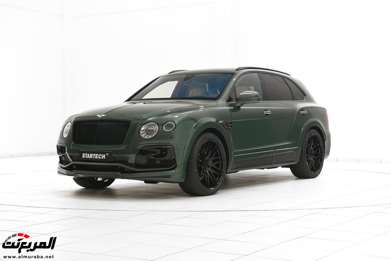 شركة ستارتيك تضع لمستها على البنتلي بنتايجا وتضفي لها لونًا أخضرًا Bentley Bentayga 9