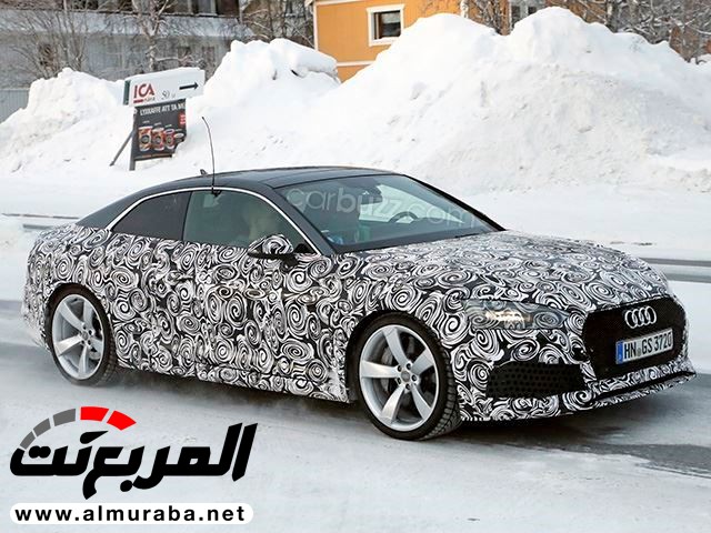 "صور تجسسية" أثناء إجراء الاختبارات الشتوية على الجيل القادم من "أودي" Audi 2018 RS5 10