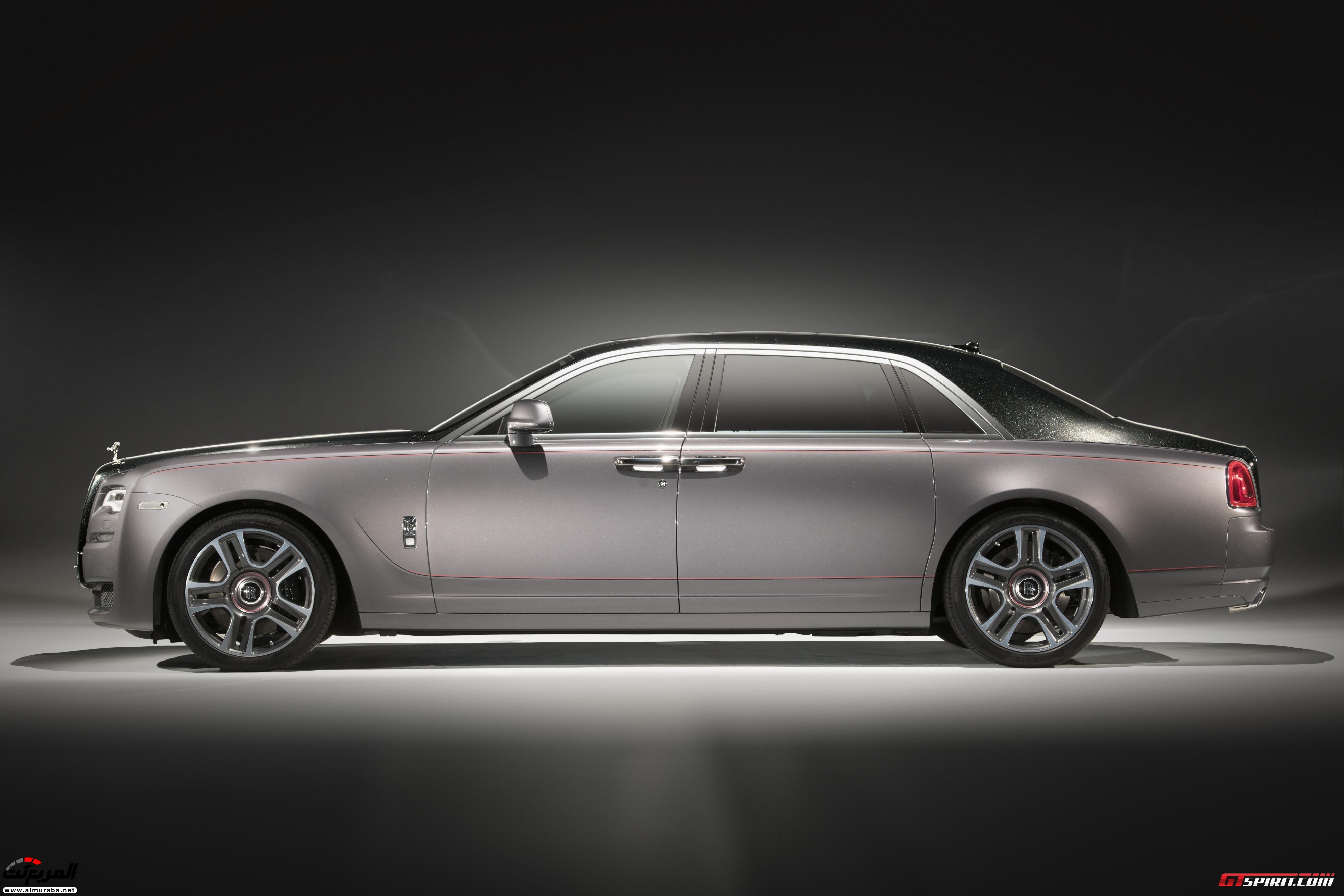 "رولز رويس" تسحق 1,000 ألماسة لإصدار طلاء خاص للجوست Rolls-Royce Ghost 2