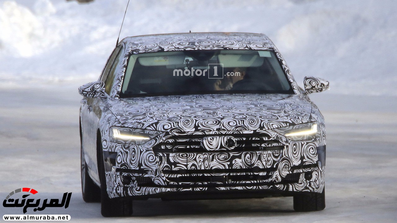 "صور تجسسية" أثناء إجراء الاختبارات الشتوية على نسخة الأداء "أودي" Audi 2019 S8 2