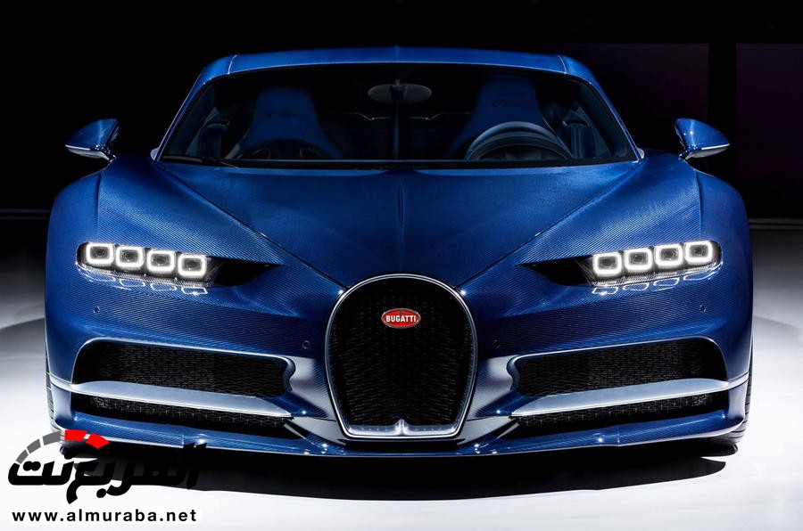 بوجاتي شيرون تكشف عن نسخة كربونية جديدة بمحرك 16 سلندر "تقرير وصور" Bugatti Chiron 25