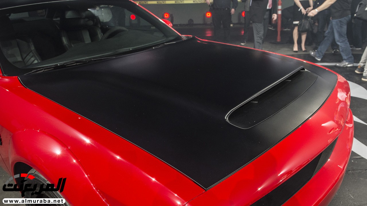 "فيديو وصور" دودج تشالنجر SRT 2018 ديمون نسخة الشيطان تكشف نفسها بقوة 840 حصاناً Dodge Challenger SRT Demon 9