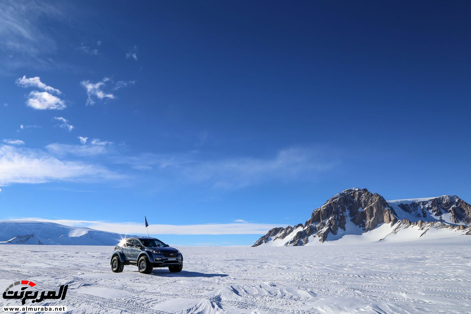 "هيونداي سانتا في" تنجح للمرة الأولى في العالم بإجتياز الكثبان الثلجية في الأنتاركتيكا! 86