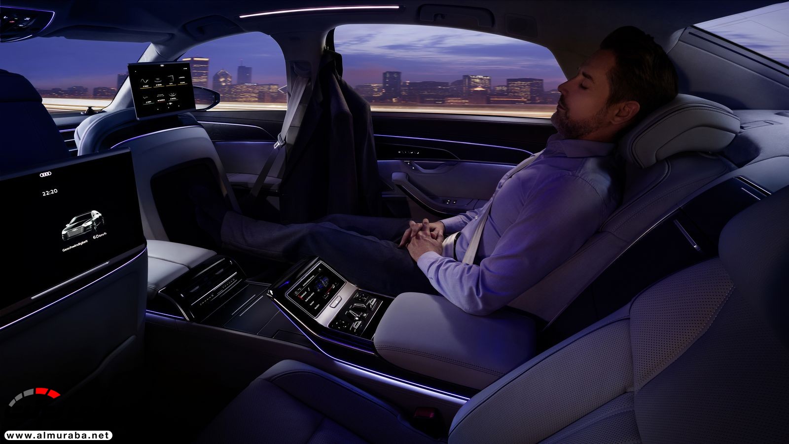 أودي A8 2018 الجديدة كلياً تكشف نفسها بتصميم وتقنيات متطورة "معلومات + 100 صورة" Audi A8 33