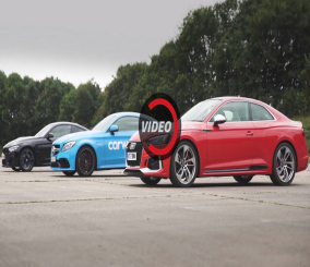 “فيديو” شاهد تسابق كل من أودي RS5 ومرسيدس إي إم جي C63 S وبي ام دبليو  M4
