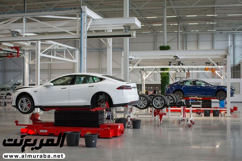 بالصور المصنع الجديد لشركة "تسلا موتور" الأمريكية لتجميع سياراتها الكهربائية 6