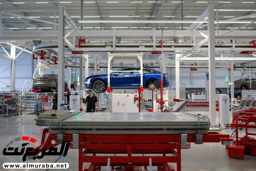 بالصور المصنع الجديد لشركة "تسلا موتور" الأمريكية لتجميع سياراتها الكهربائية 2