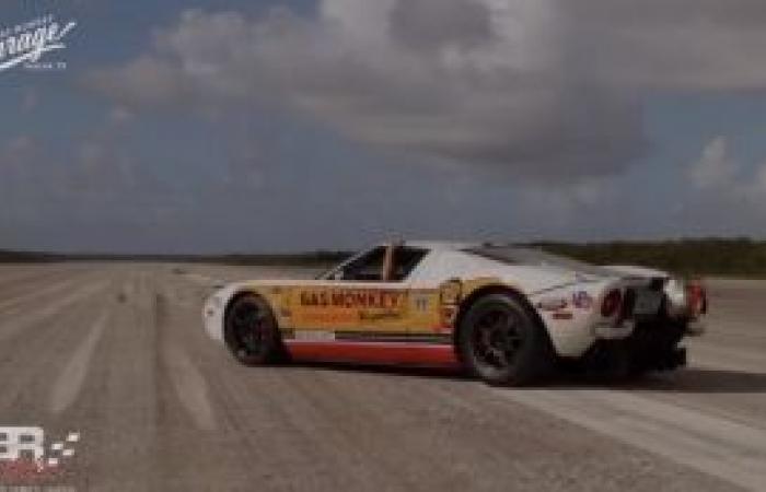 “فيديو” شاهد فورد جي تي GT معدلة تكسر أرقام السرعة القياسية مجددا
