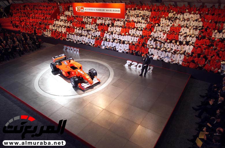 أسطورة فورمولا 1 مايكل شوماخر تباع فيراري F2001 خاصته مقابل 28 مليون ريال 13
