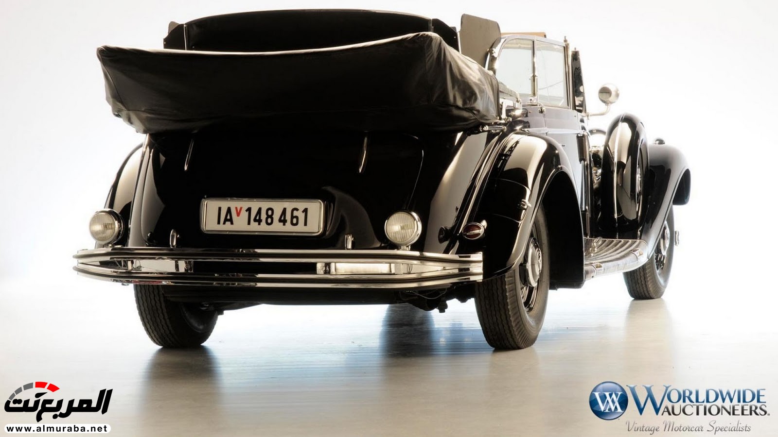"بالصور" سيارة مرسيدس بنز الخاصة بأدولف هتلر تتوجه للبيع بمزاد عالمي 4