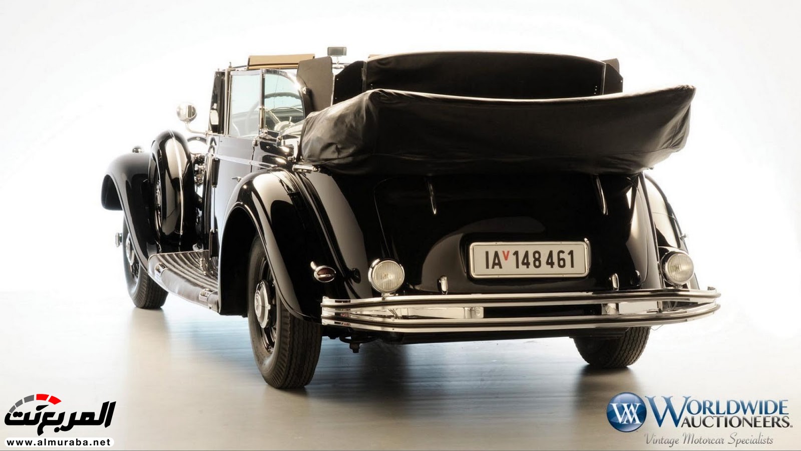 "بالصور" سيارة مرسيدس بنز الخاصة بأدولف هتلر تتوجه للبيع بمزاد عالمي 31
