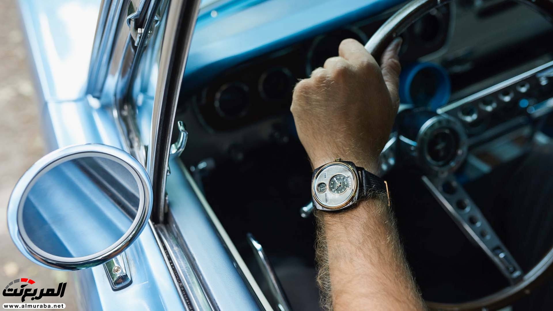 شركة تصنع ساعات يد من قطع سيارات موستانج كلاسيكية 41