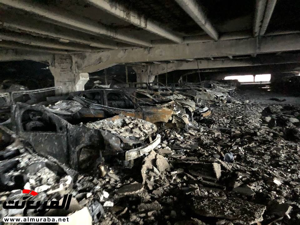 "بالفيديو والصور" 1,400 سيارة دمرت بالكامل بحريق مرآب في ليفربول 34