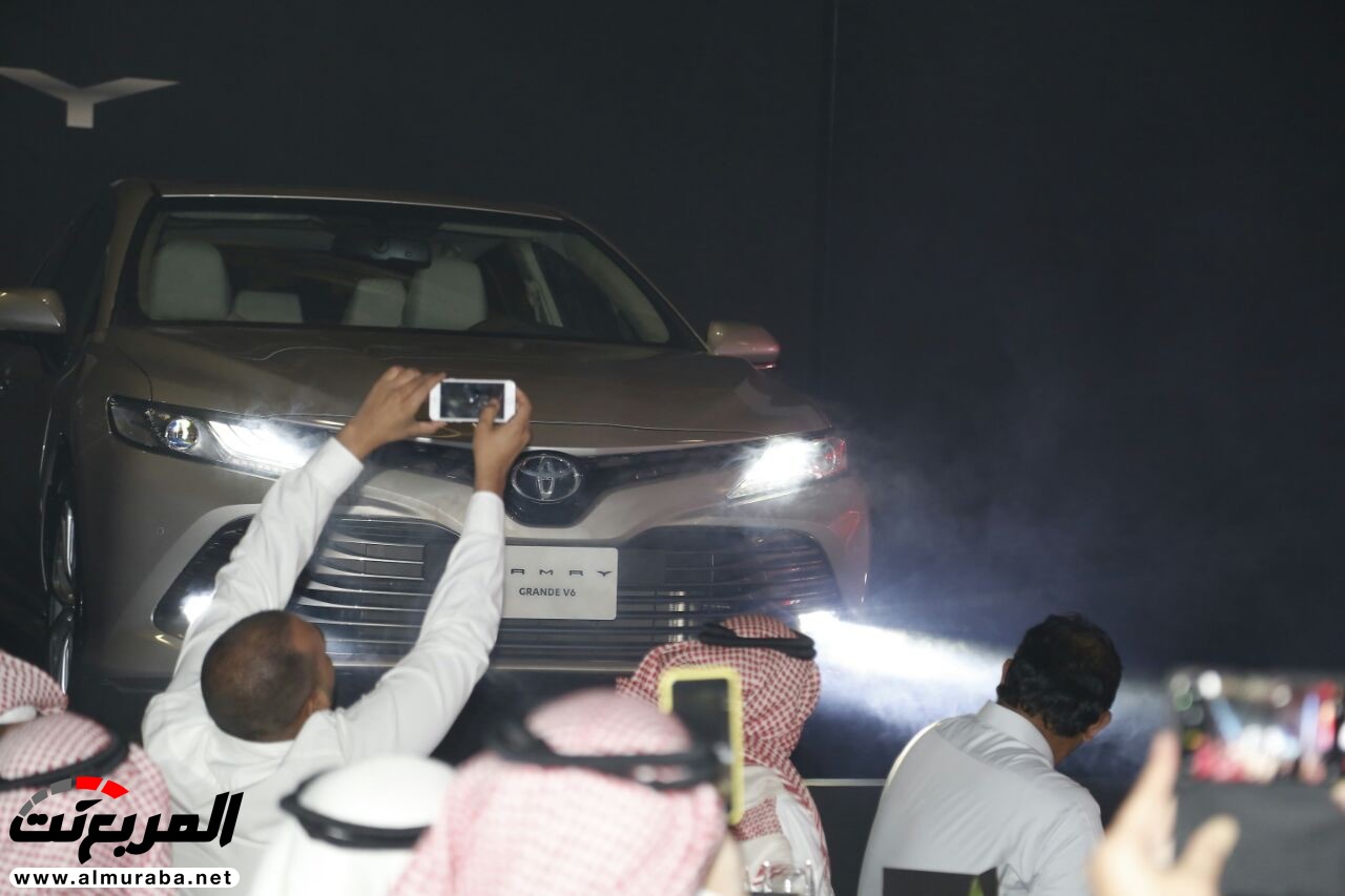 100 صورة من حفل تدشين تويوتا كامري 2018 الجديدة كلياً في السعودية 29