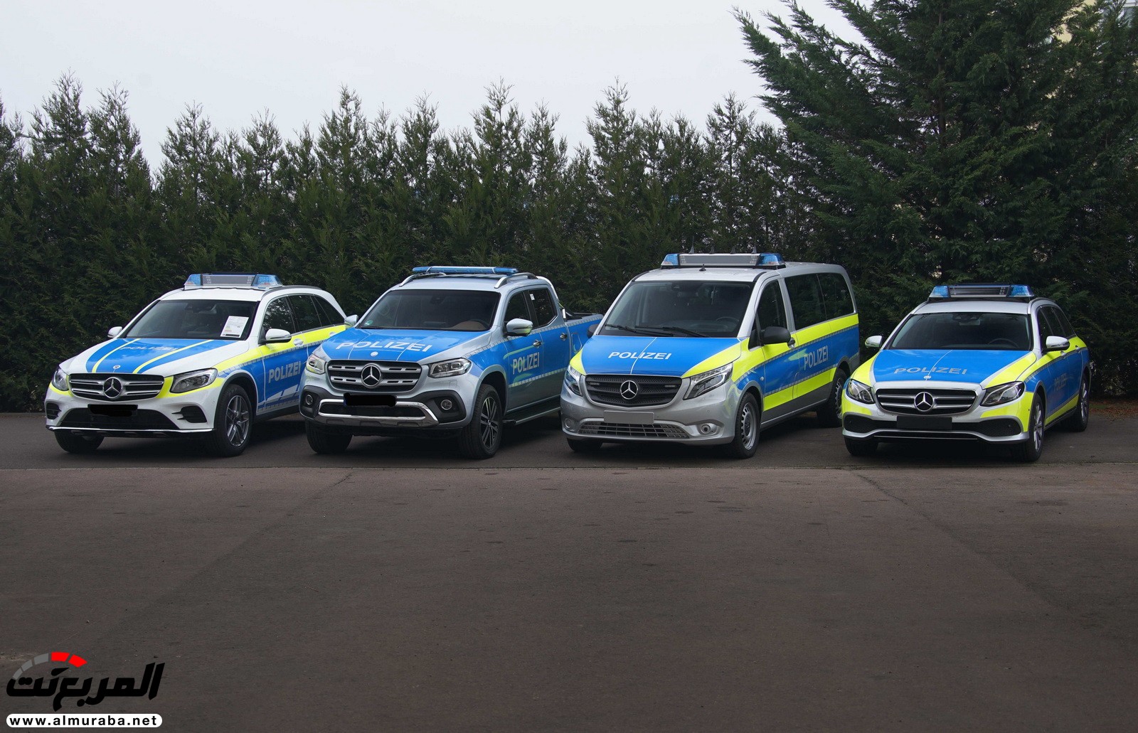 مرسيدس تقدم سياراتها الجديدة لأسطول الشرطة الألمانية 2