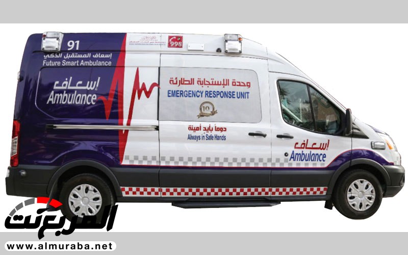 الكشف رسمياً عن سيارة إسعاف المستقبل في دبي 7