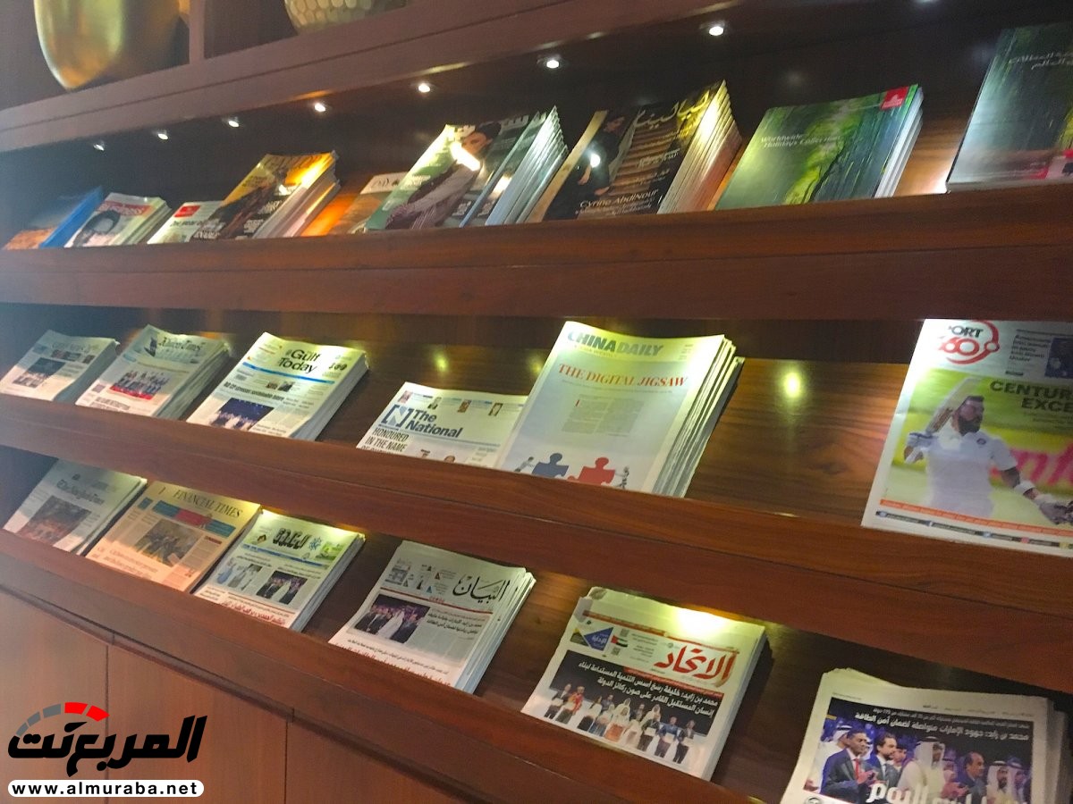 "بالصور" جولة داخل صالة درجة رجال الأعمال في مطار دبي الدولي 8