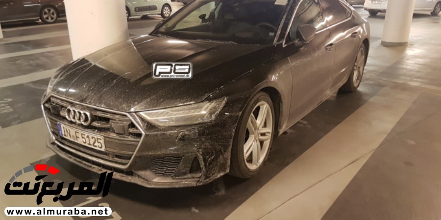 أودي S7 سبورت باك 2019 تظهر بدون تمويهات قبل تدشينها 5