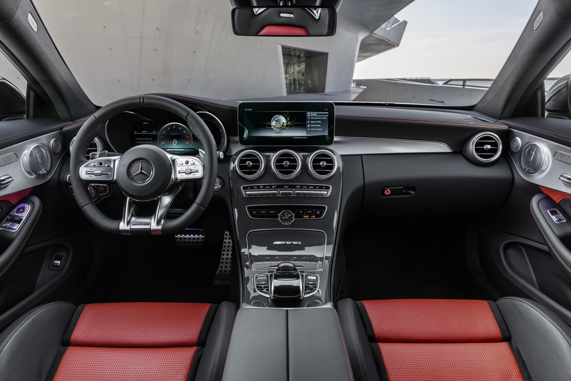 مرسيدس C63 AMG موديل 2019 يكشف نفسه رسمياً بشكل وتقنيات محدثة 43