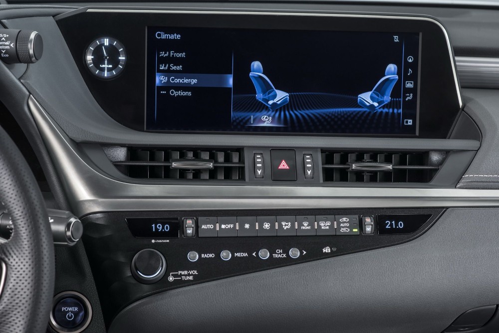 لكزس اي اس 2019 الشكل الجديد الجيل السابع تدشن نفسها رسمياً Lexus ES 58