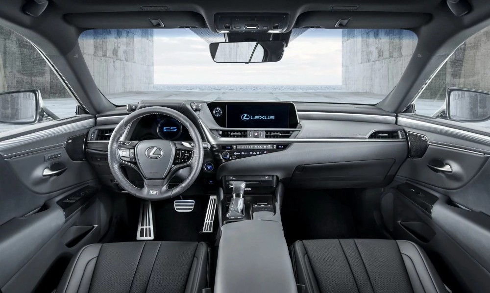 لكزس اي اس 2019 الشكل الجديد الجيل السابع تدشن نفسها رسمياً Lexus ES 71