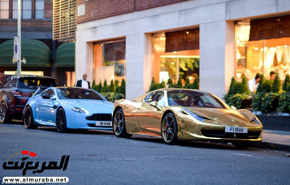 "بالصور" نظرة على سيارات وحياة أثرياء العرب في لندن 7