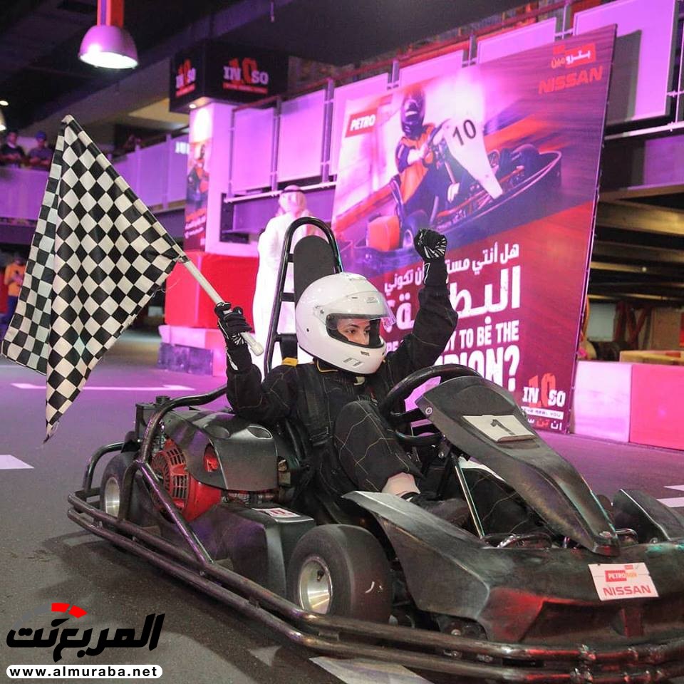 أمجاد العمري تصنع التاريخ بفوزها في أول بطولة نسائية للكارتينغ في السعودية 5