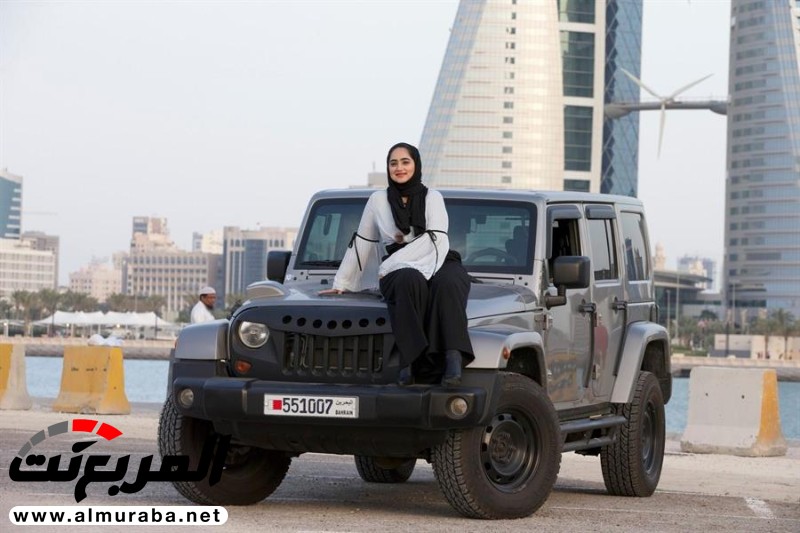 "بالصور" سعوديات يشاركن في موكب نسائي بـ 250 سيارة بحلبة "فورمولا" بالبحرين 3