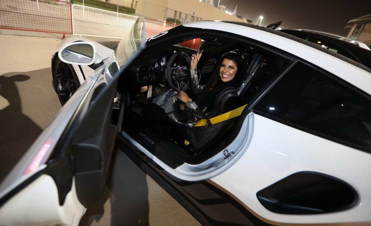 أسيل الحمد تمثل السعودية في أكبر موكب نسائي لفعالية "يلا بنات"‏ في البحرين 3