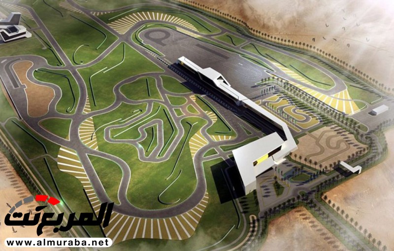 انتهاء المرحلة الأولى من حلبة "لاقونا" العالمية لسباق السيارات بمدينة الملك عبدلله 7