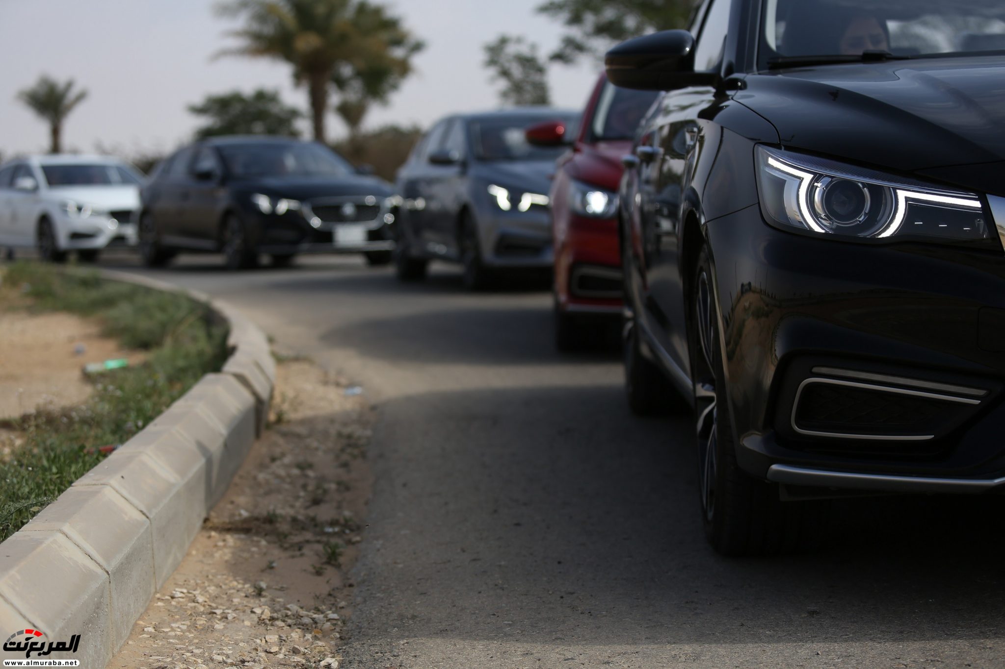 ام جي 6 الجديدة كلياً تستعرض قدراتها في مدينة الرياض 5