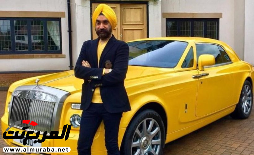 ملياردير هندي يشتري سيارات رولزرويس جديدة تتوافق ألوانها مع عمامته 4